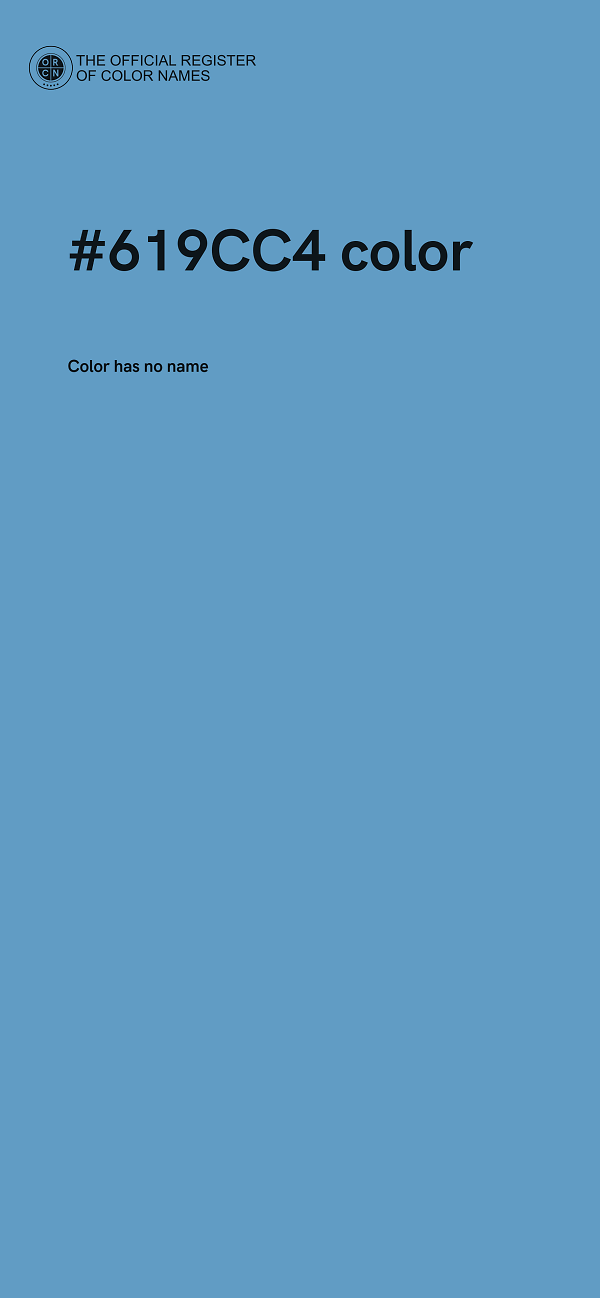 #619CC4 color image