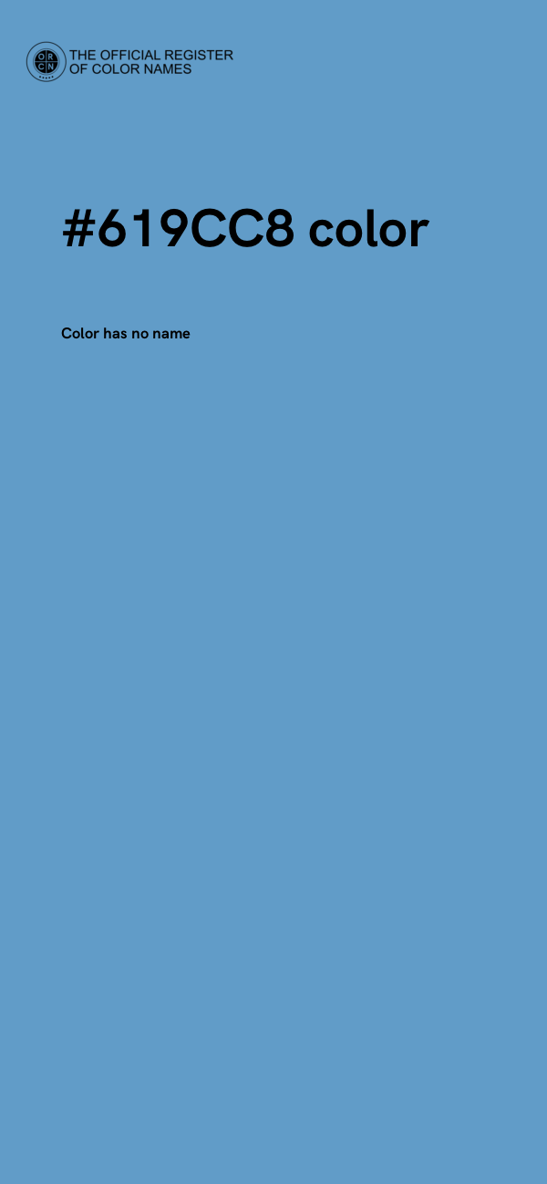 #619CC8 color image