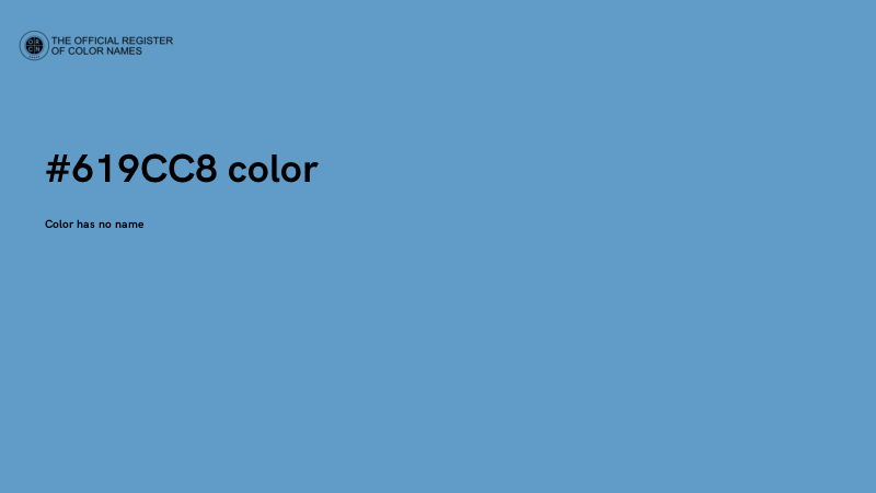#619CC8 color image