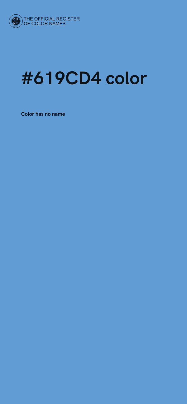 #619CD4 color image