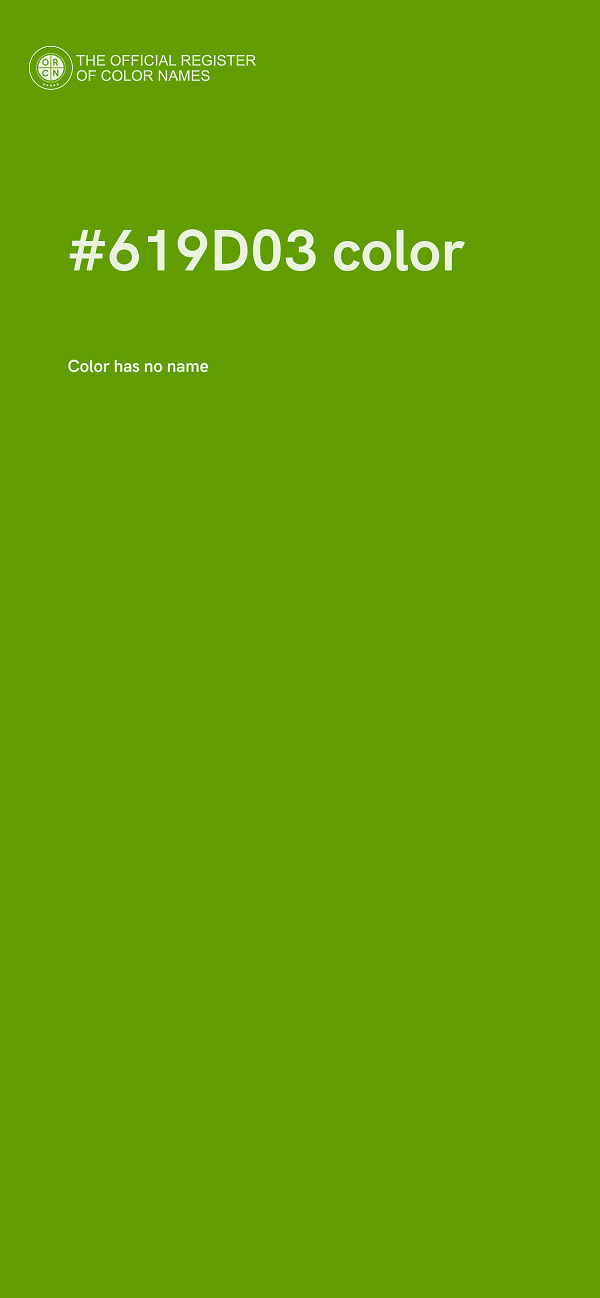 #619D03 color image