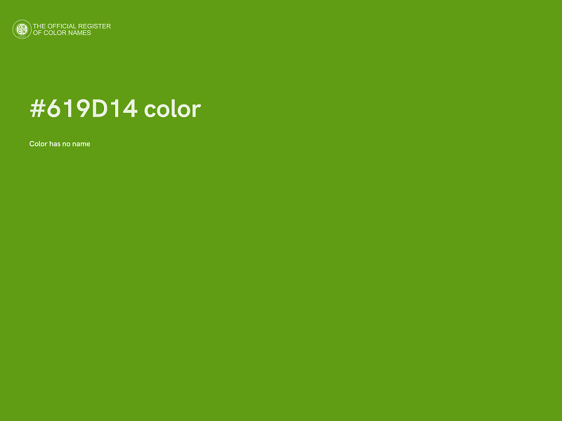 #619D14 color image