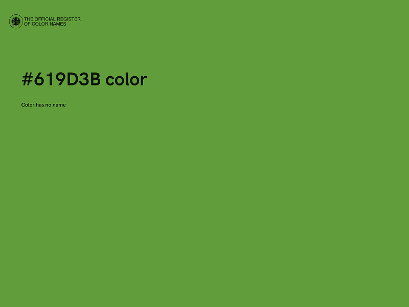 #619D3B color image