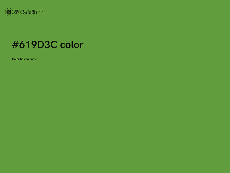 #619D3C color image