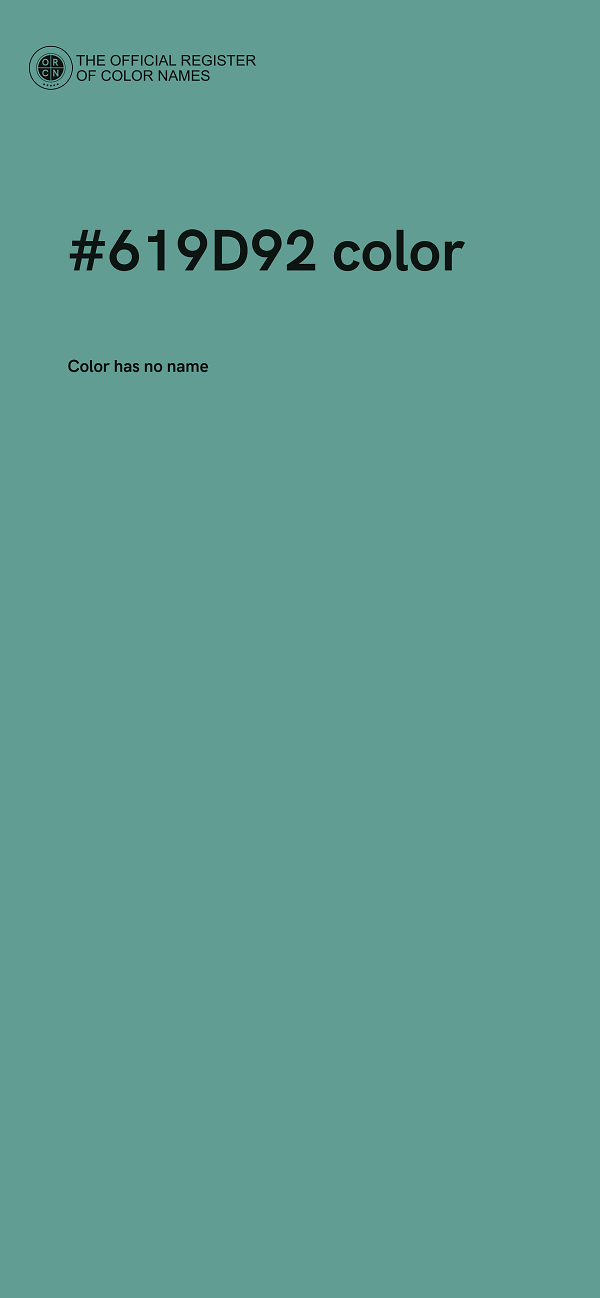 #619D92 color image