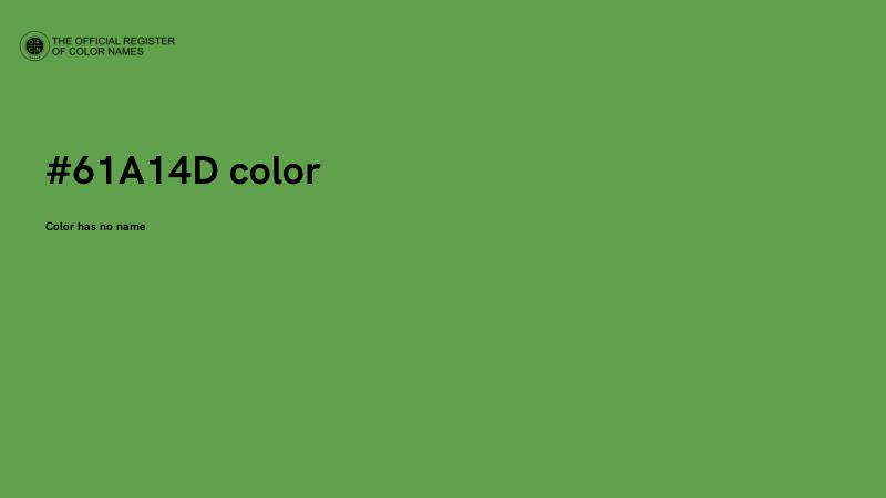 #61A14D color image