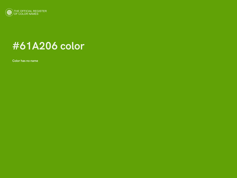 #61A206 color image