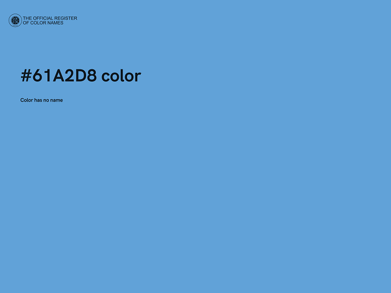 #61A2D8 color image