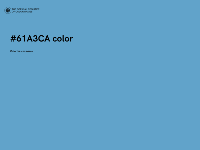 #61A3CA color image