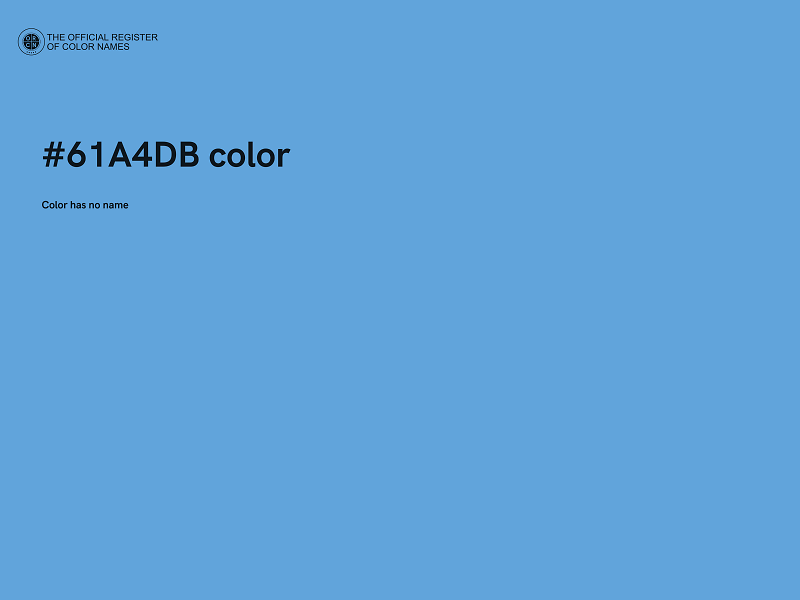 #61A4DB color image