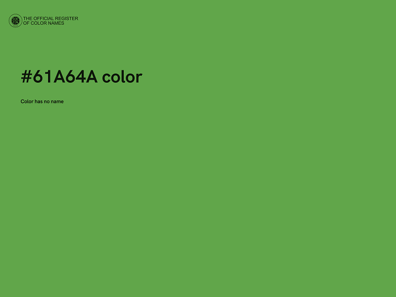 #61A64A color image