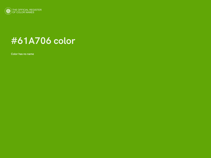 #61A706 color image
