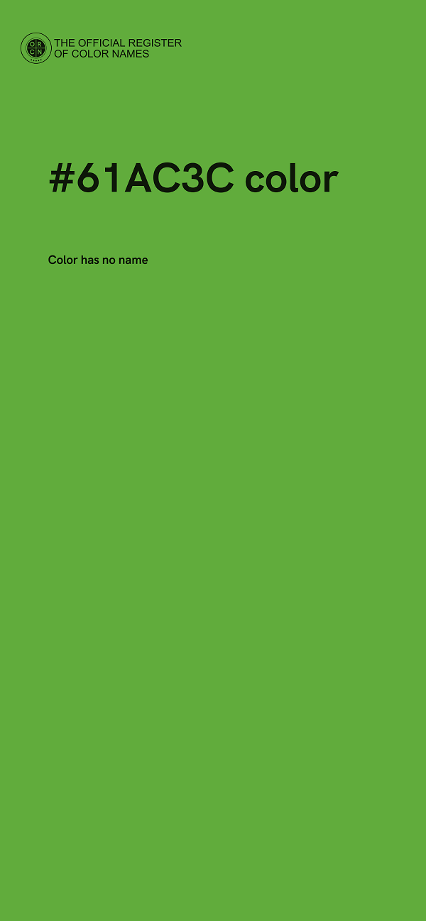 #61AC3C color image