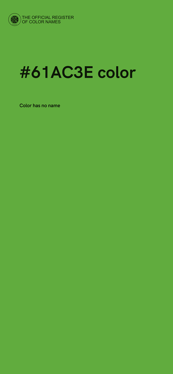 #61AC3E color image