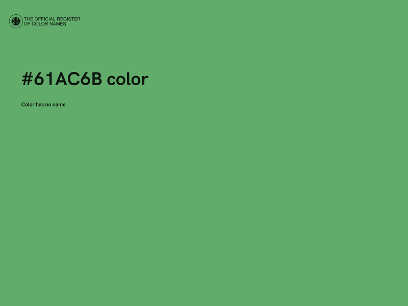 #61AC6B color image