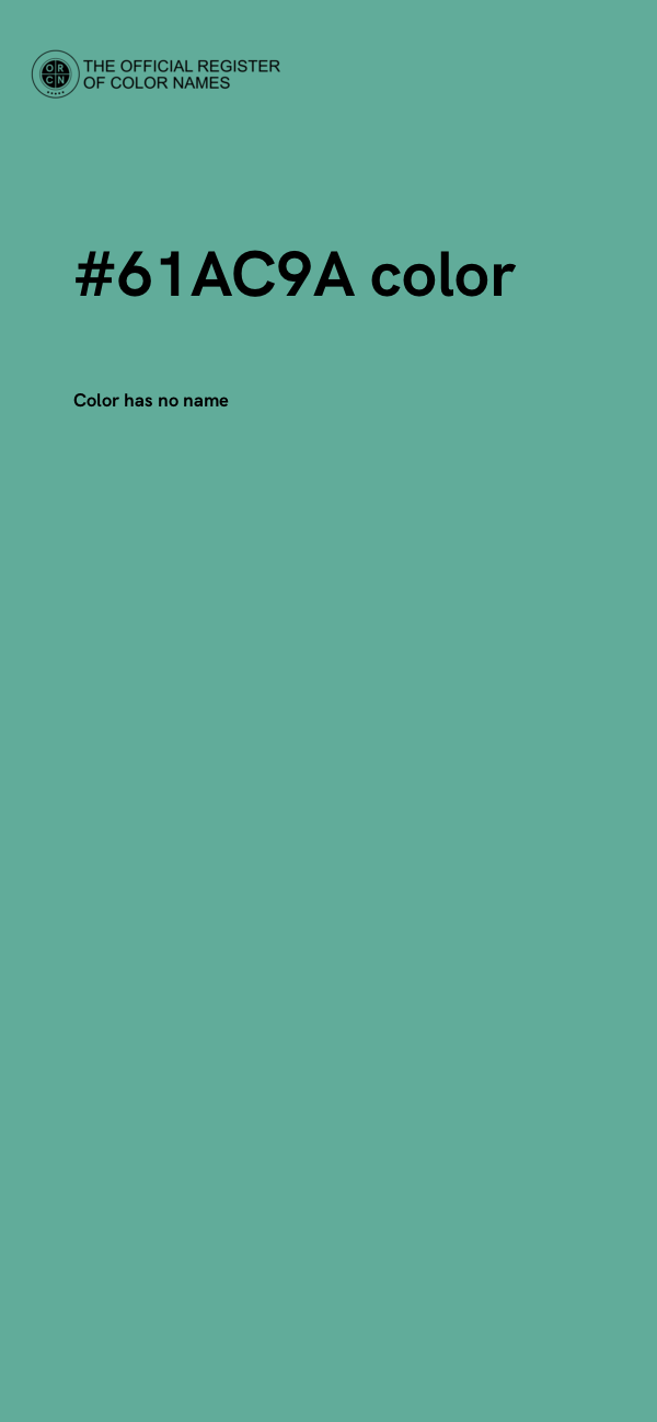 #61AC9A color image