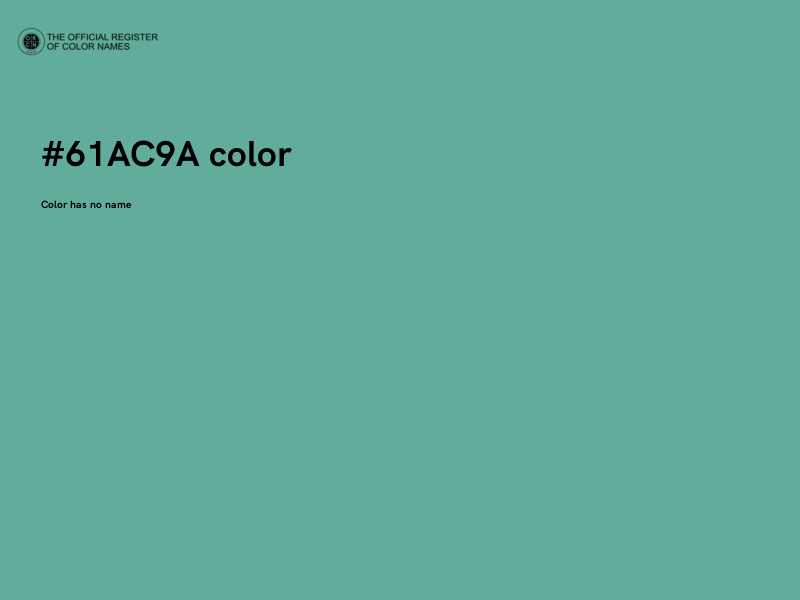 #61AC9A color image