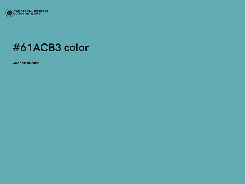 #61ACB3 color image