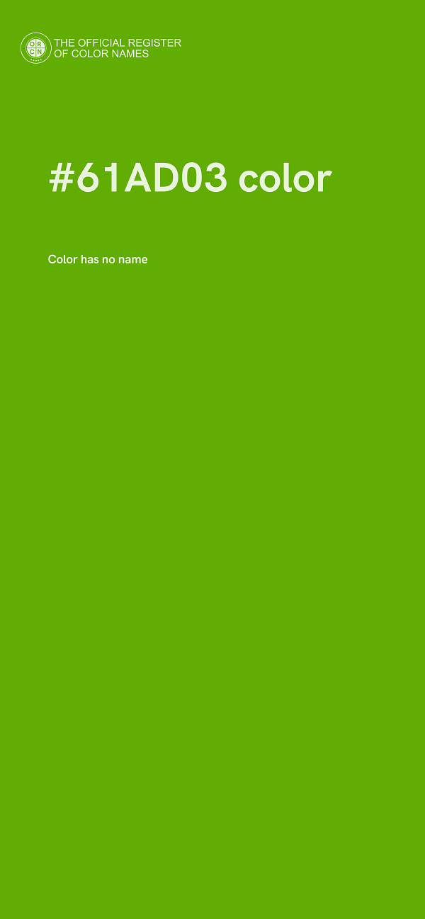 #61AD03 color image