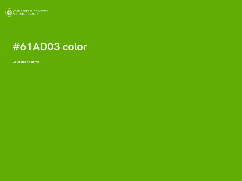 #61AD03 color image