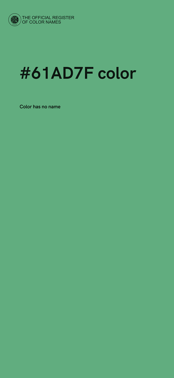 #61AD7F color image