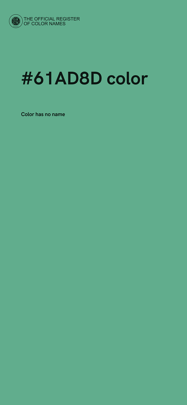 #61AD8D color image
