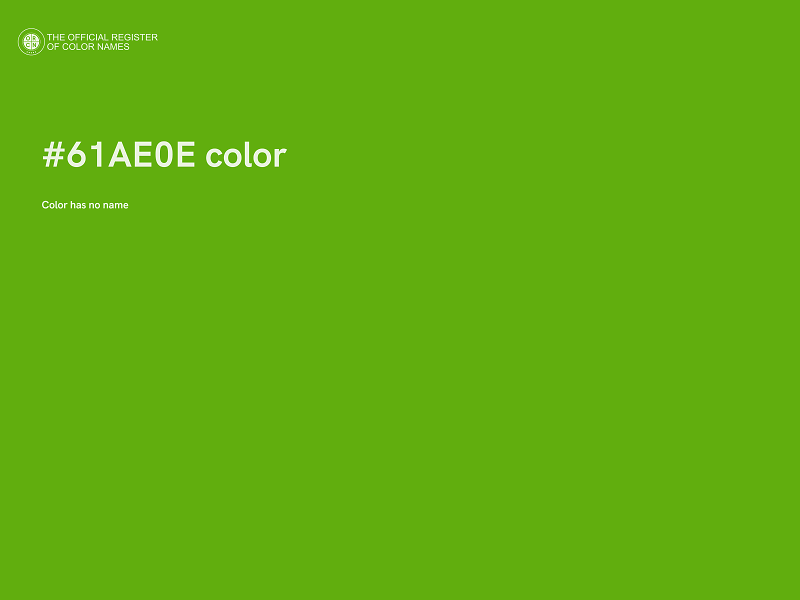 #61AE0E color image