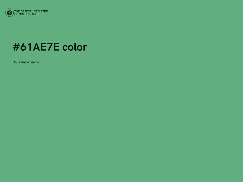 #61AE7E color image