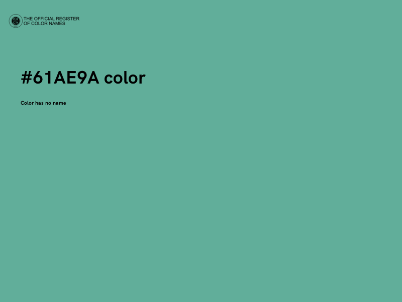 #61AE9A color image