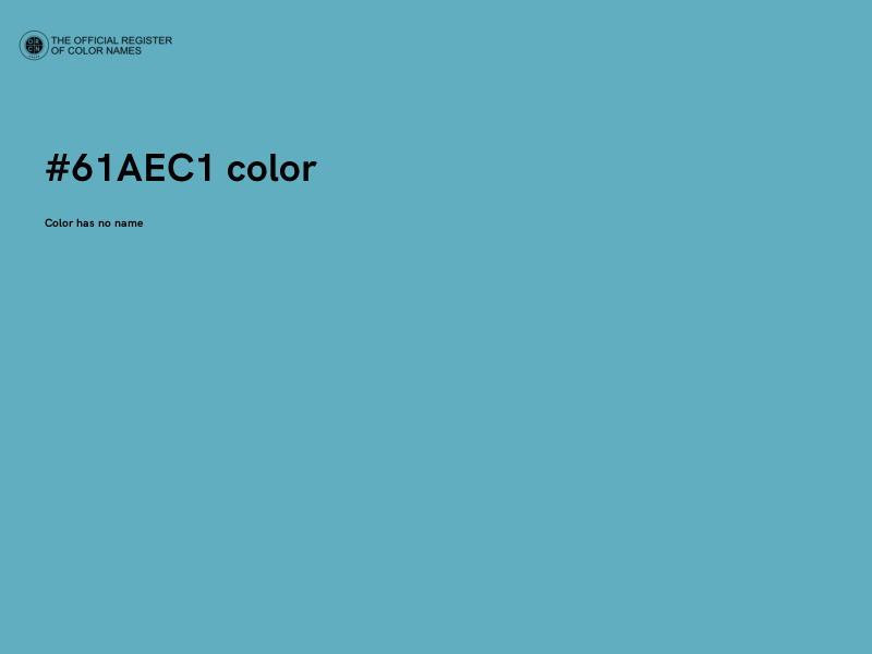 #61AEC1 color image