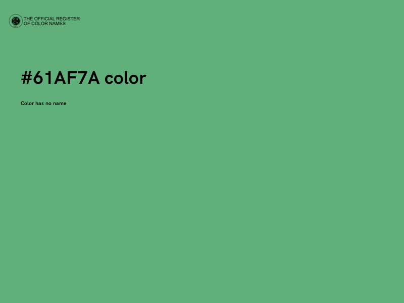 #61AF7A color image