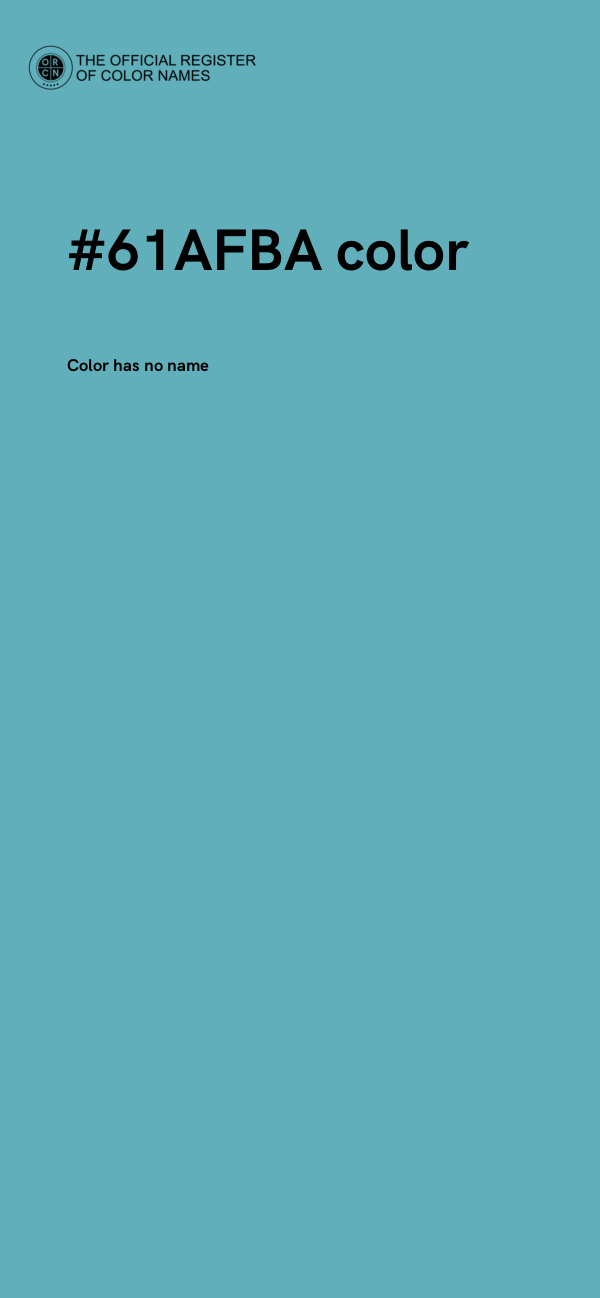 #61AFBA color image