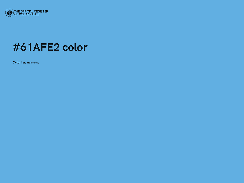 #61AFE2 color image
