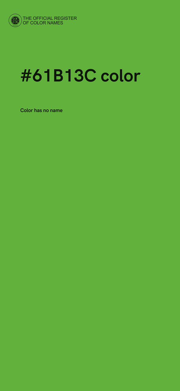 #61B13C color image