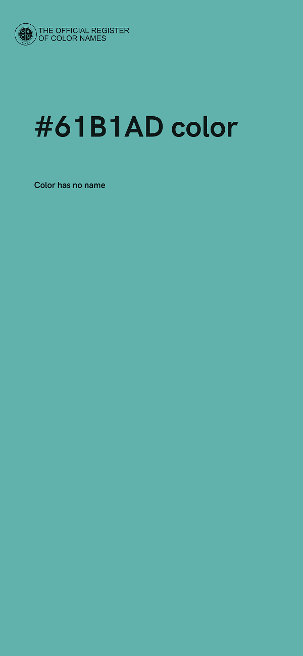 #61B1AD color image