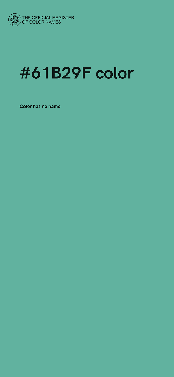 #61B29F color image