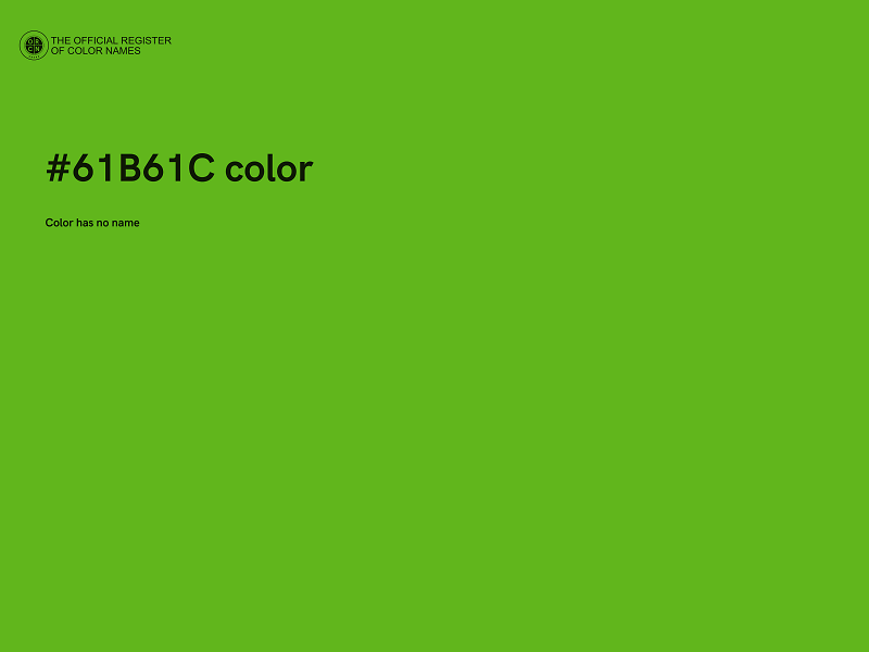 #61B61C color image