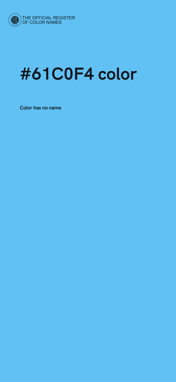 #61C0F4 color image