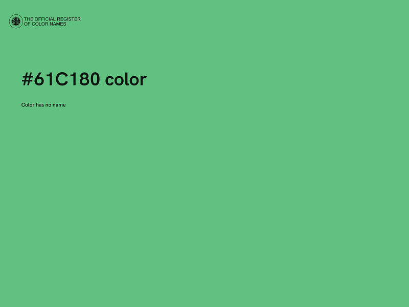 #61C180 color image