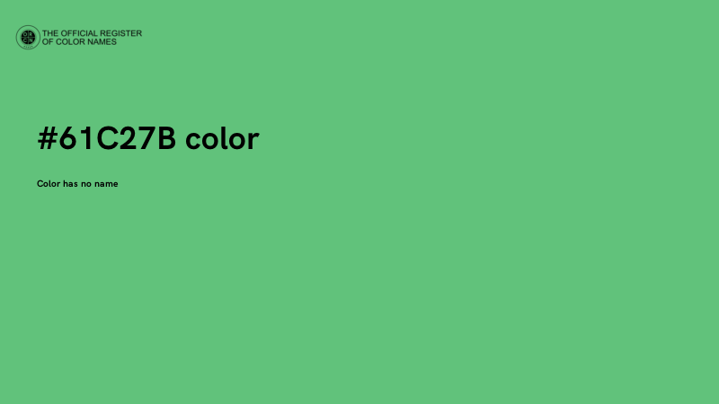 #61C27B color image
