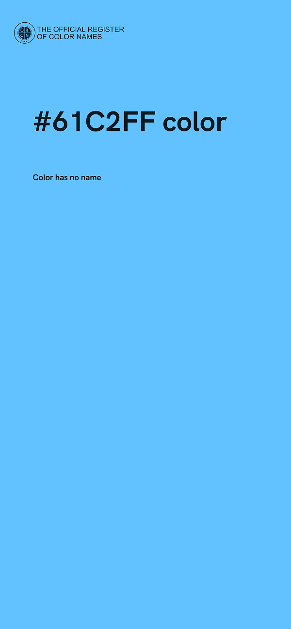 #61C2FF color image