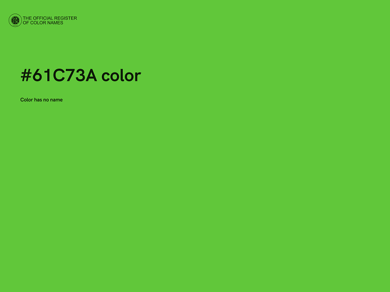 #61C73A color image