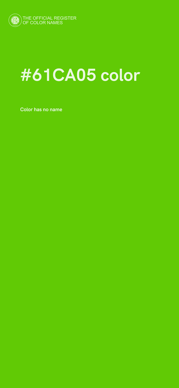 #61CA05 color image