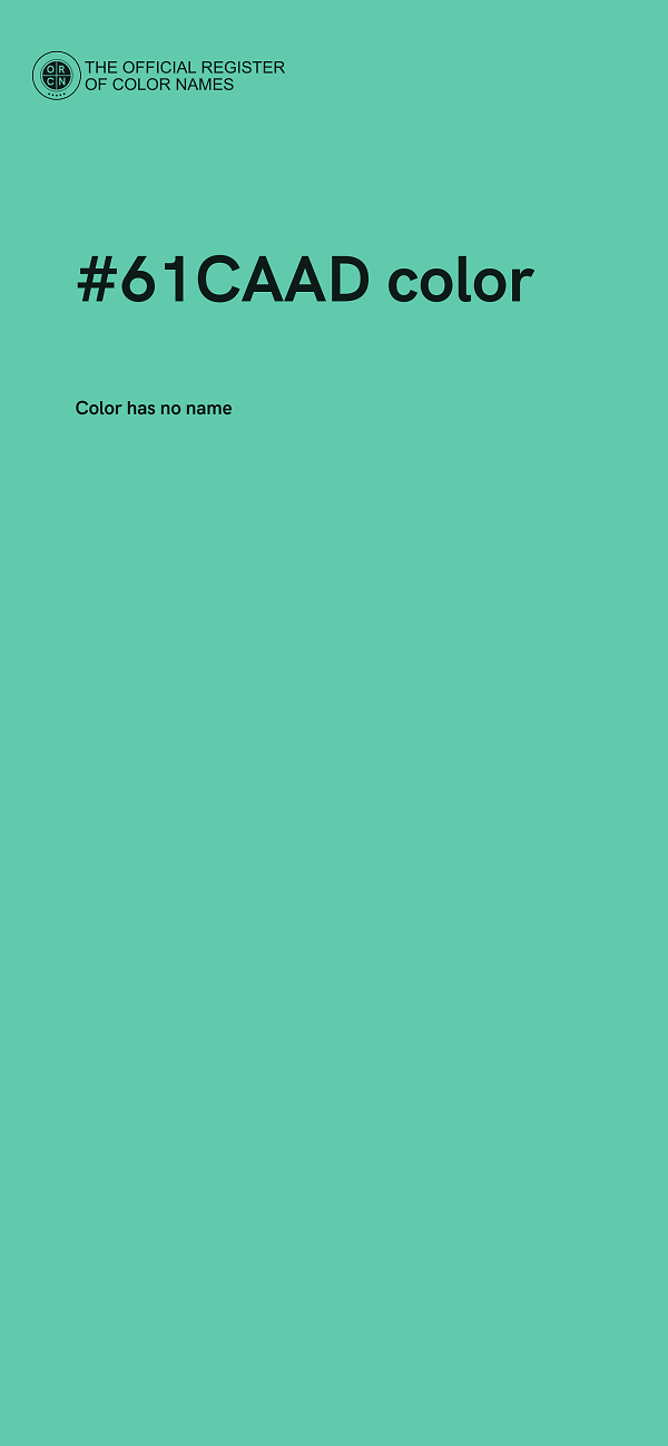 #61CAAD color image