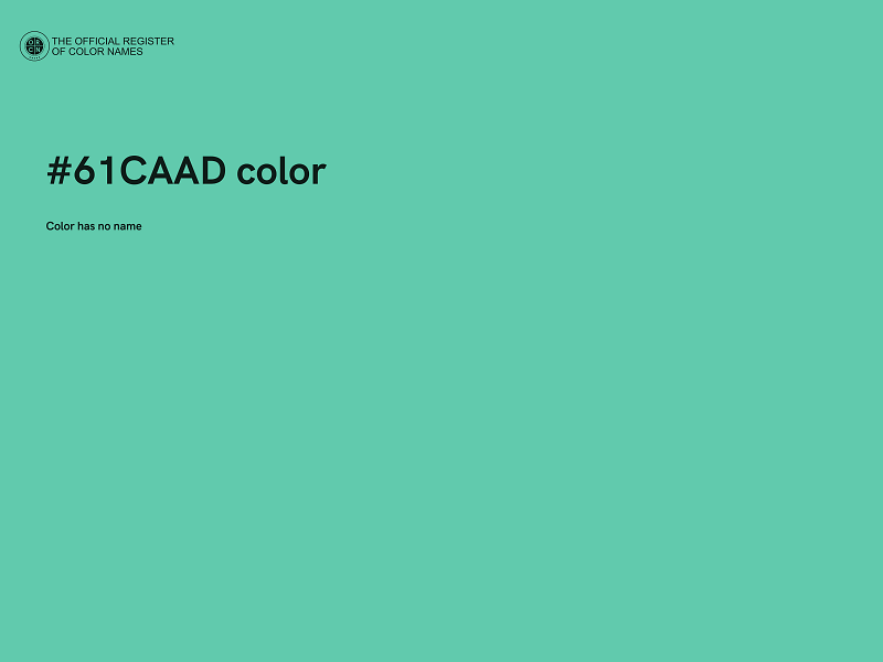 #61CAAD color image