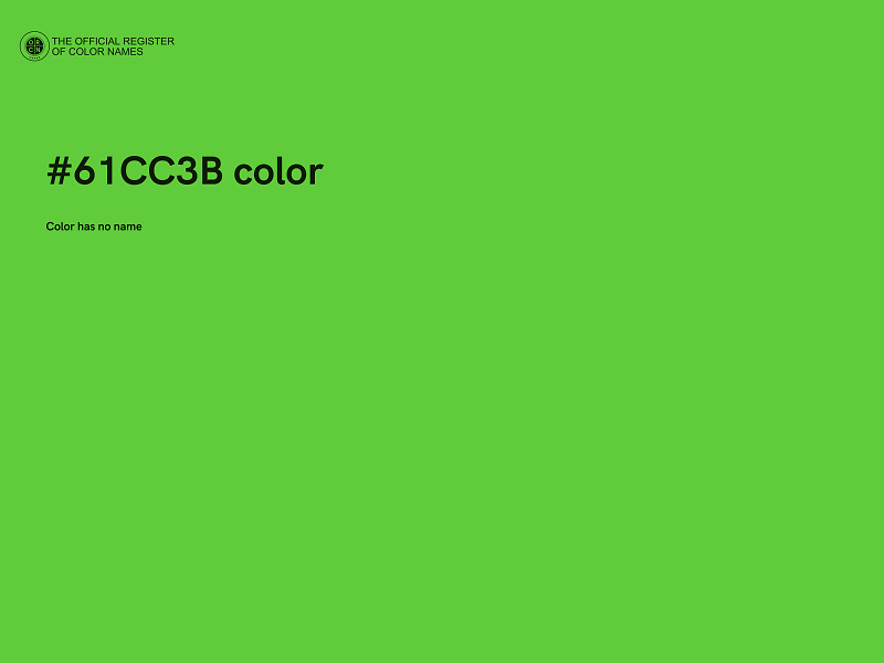 #61CC3B color image