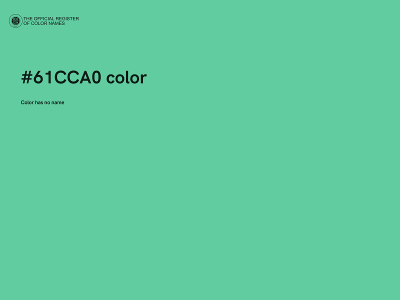 #61CCA0 color image