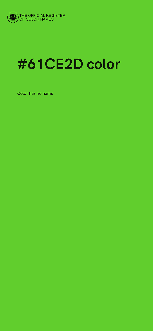 #61CE2D color image