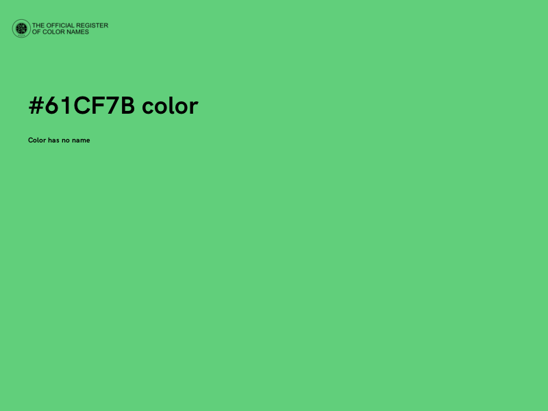 #61CF7B color image
