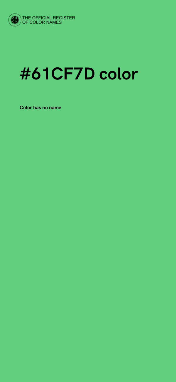 #61CF7D color image